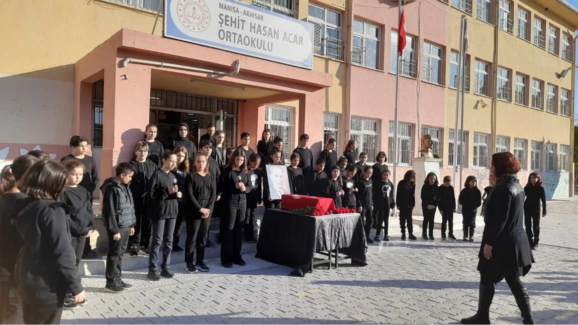 10-16 Kasım Atatürk'ü Anma etkinliği çerçevesinde okulumuzda 10 Kasım Perşembe günü 